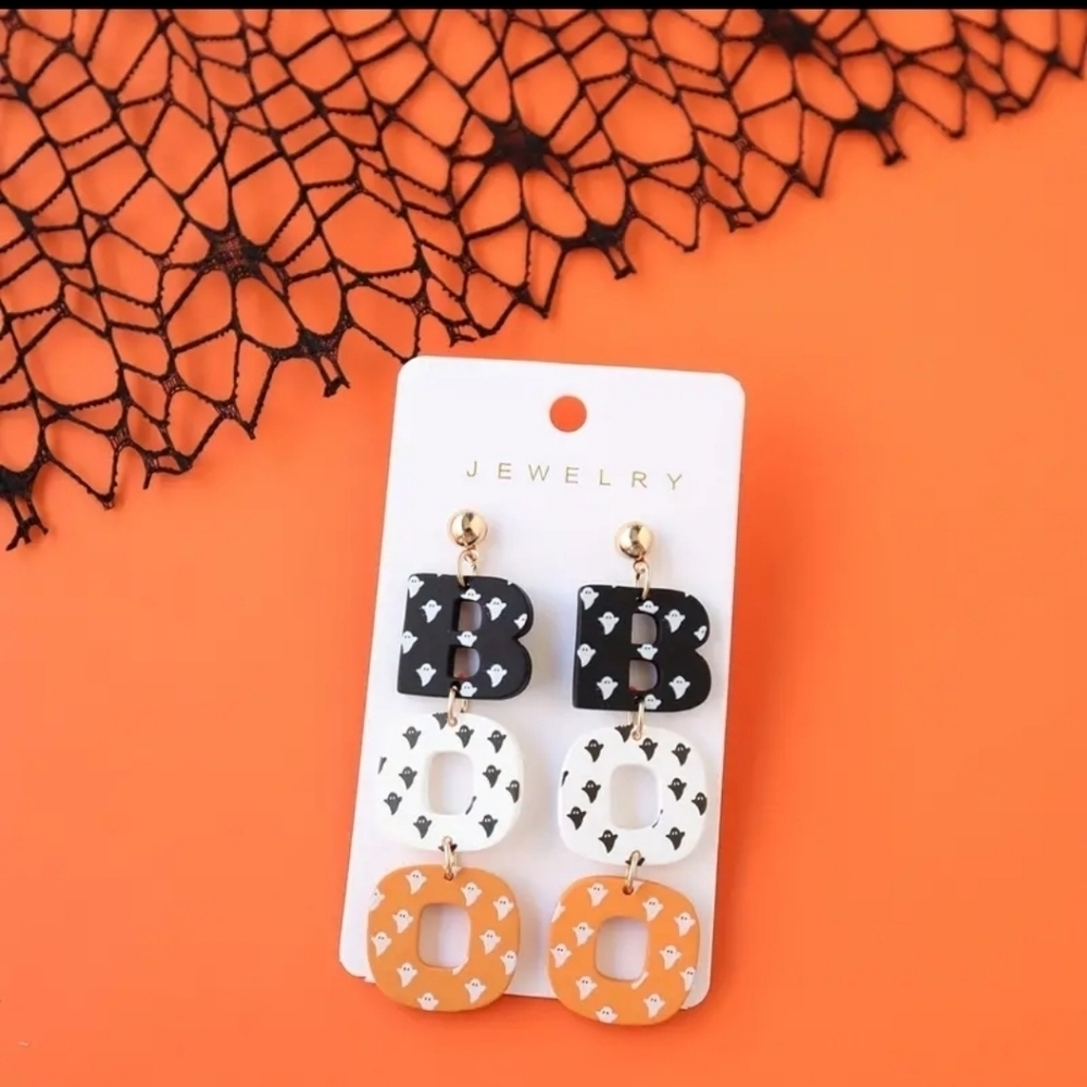 Boo Dangle Earrings